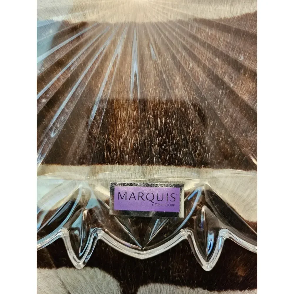 New Marquis by Waterford Crystal Square Vanity Plate Tray 7
